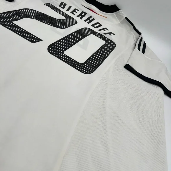 Bierhoff #20 Germany 2002/2003 Home ORIGINAL Adidas VTG Rare Soccer Jersey (XL)
